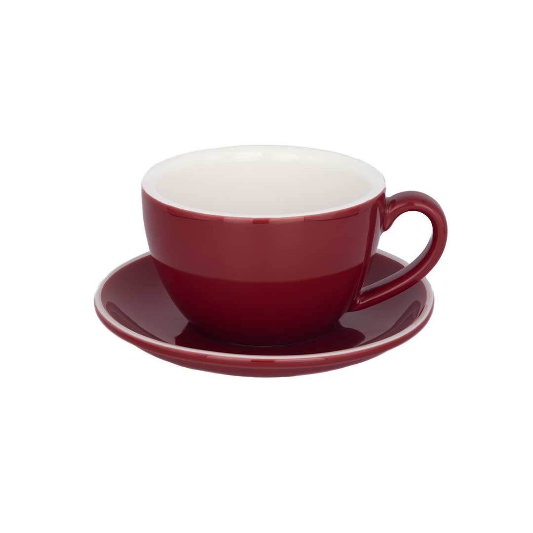 Epic Cup & Saucer Breakfast (360 ml) Red