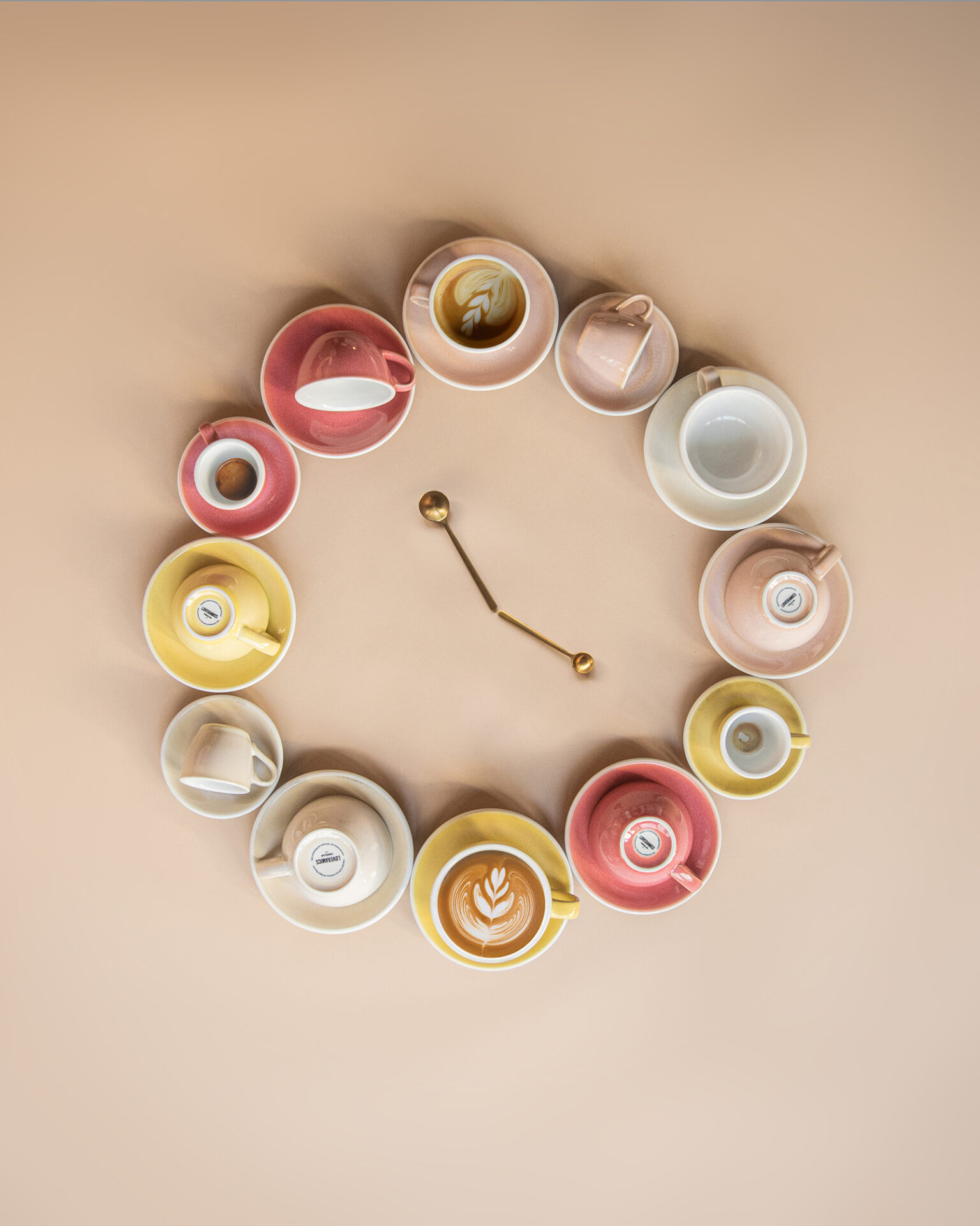 Loveramics Egg Flat White Cup (150 ml) Butter Cup - Image 3