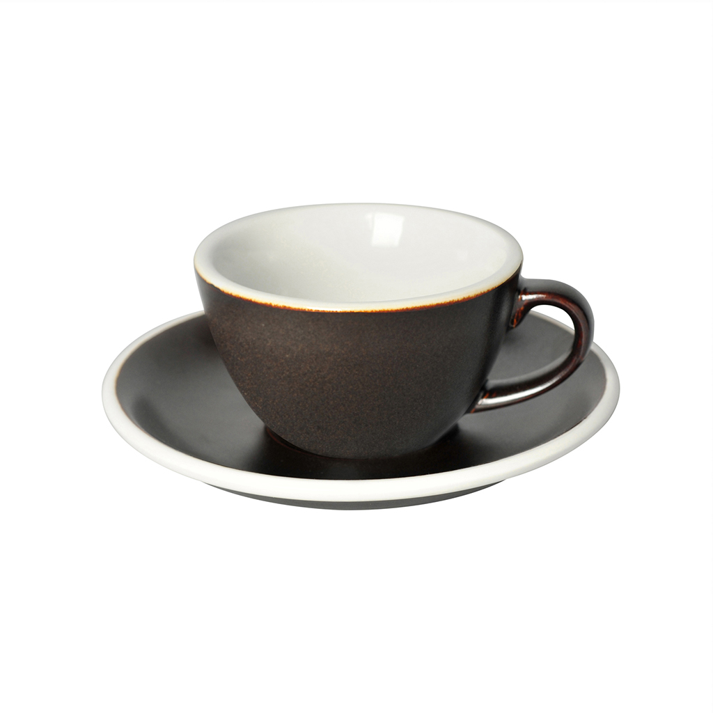 Loveramics Egg Flat White Cup (150 ml) Gunpowder