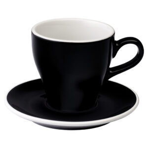 Loveramics Tulip Latte Cup (280 ml) Black