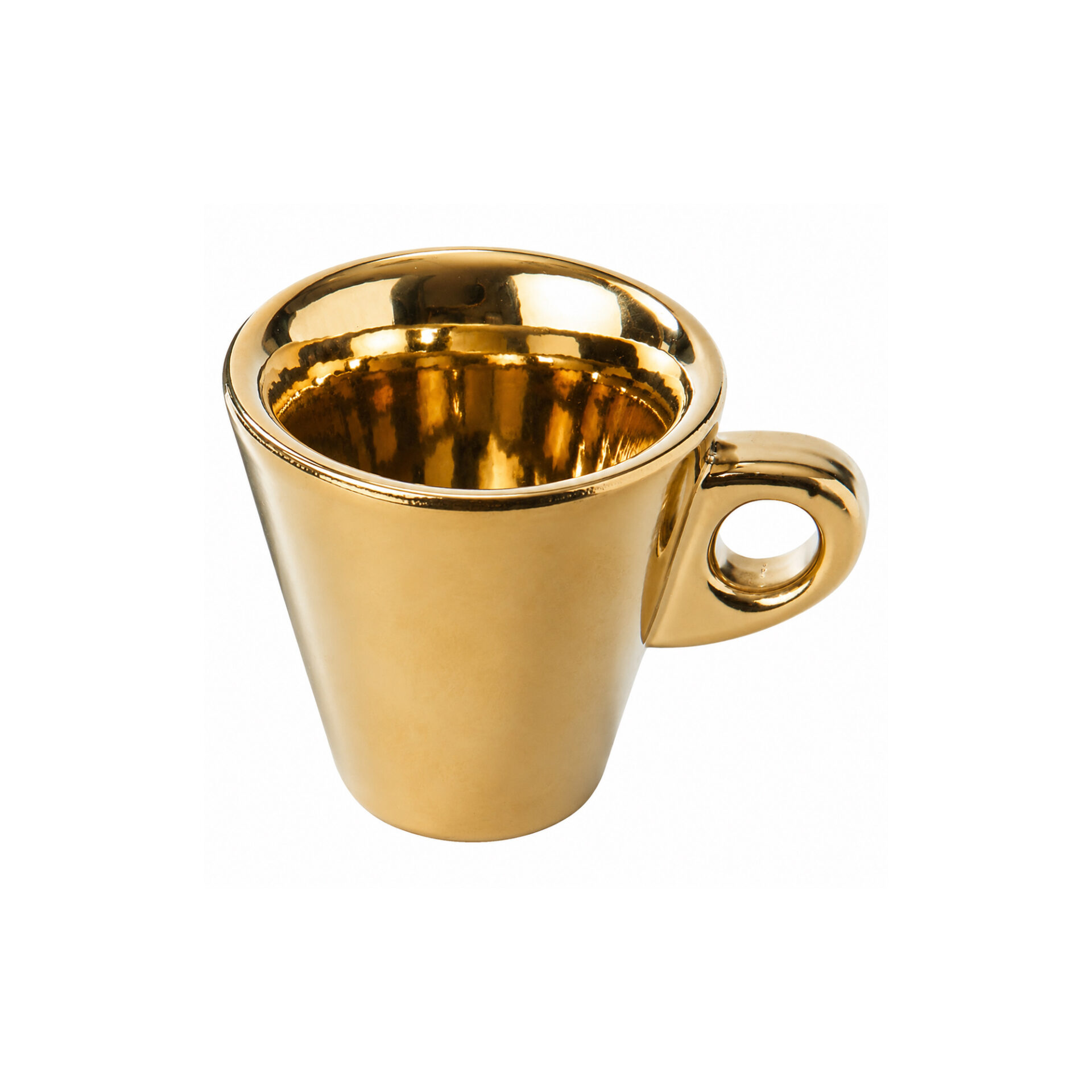 Espresso-Tasse ml, goldfarben