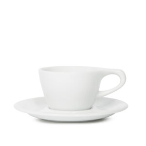 notNeutral Lino 150 ml Single Cappuccino Cup and Saucer